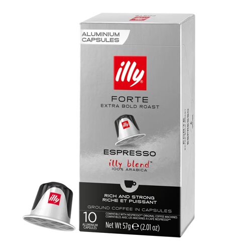 illy Espresso Forte voor Nespresso - 10 Capsules