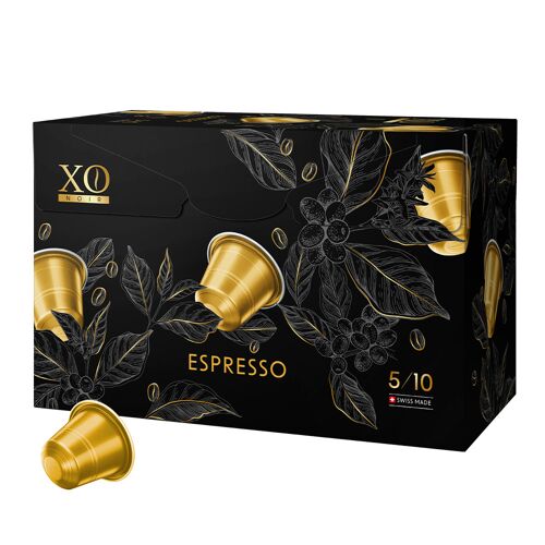 XO Noir Espresso voor Nespresso - 30 Capsules
