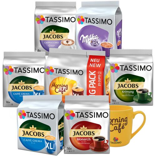 Starterspakket voor Tassimo - 101 Capsules