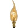 Lucide CT35 - Filament lamp - Ø 3,5 cm - LED Dimb. - E14 - 1x3W 2200K - Amber