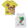 C&A Set van 2-Looney Tunes-T-shirt en top, Wit, Maat: 128 Wit 128 Male