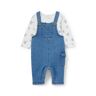 C&A Zeedieren-babyoutfit-2-delig, Blauw, Maat: 68 Blauw 68 Male