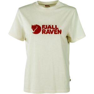 Fjällräven Dames T-Shirt Logo Tee W, wit, Maat: XS Fjällräven Dames T-Shirt Logo Tee W, wit, Maat: XS