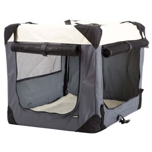 Honden-transportbox Journey, grijs-beige, Maat: 70x52x52 cm