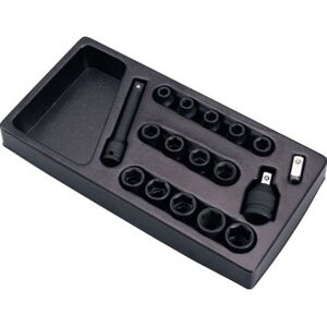 HANS 1/2 Inch 17-delig Steeksleutel Set HANS 1/2 Inch 17-delig Steeksleutel Set