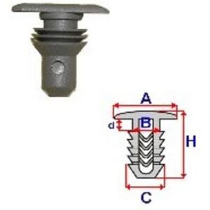 ROMIX ROM C60110 - Motorbescherming/anti-encastrement - 10 stuks ROMIX ROM C60110 - Motorbescherming/anti-encastrement - 10 stuks