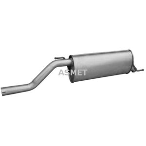 ASMET Corsa D/E Achterdemper - Uitlaatsysteem ASMET Corsa D/E Achterdemper - Uitlaatsysteem