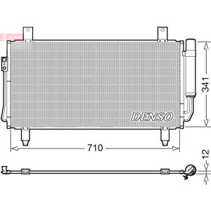 DENSO DCN45006 Airco Condenser - Met droogmiddel - 678x360.6x12 DENSO DCN45006 Airco Condenser - Met droogmiddel - 678x360.6x12