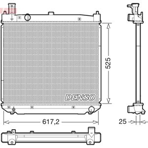 DENSO DRM50141 Toyota Hiace 4 Bus Radiator DENSO DRM50141 Toyota Hiace 4 Bus Radiator