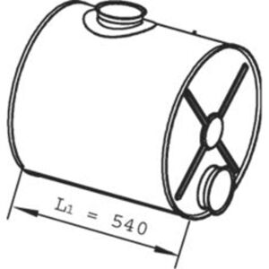 DINEX 21343 - Tussen demper voor DAF DINEX 21343 - Tussen demper voor DAF