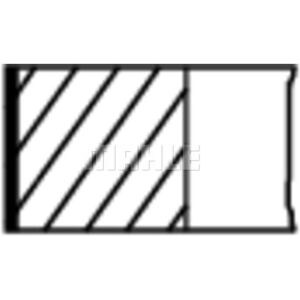 MAHLE Pistonringenset 448 81 N0 - Piston Ring Kit MAHLE Pistonringenset 448 81 N0 - Piston Ring Kit
