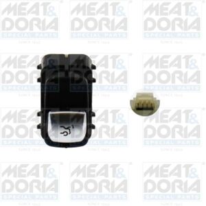 MEAT & DORIA Model 206182 - Kofferraumvergrendelingsschakelaar - Elektrisch functioneren MEAT & DORIA Model 206182 - Kofferraumvergrendelingsschakelaar - Elektrisch functioneren