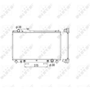 NRF LS III Aluminium Radiator - Koelsysteem NRF LS III Aluminium Radiator - Koelsysteem