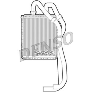 DENSO DRR12021 Aluminium Verwarmingsradiator voor IVECO DAILY 4 Kasten/Kombi DENSO DRR12021 Aluminium Verwarmingsradiator voor IVECO DAILY 4 Kasten/Kombi