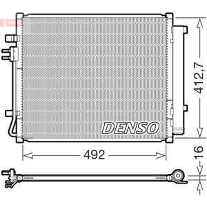 DENSO DCN43015 - Luchtconditioning condensor voor Hyundai, Kia DENSO DCN43015 - Luchtconditioning condensor voor Hyundai, Kia