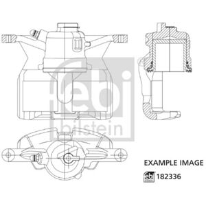 Febi Bilstein Linksvoorrem Opel Vivaro Renault Trafic Gietijzer Febi Bilstein Linksvoorrem Opel Vivaro Renault Trafic Gietijzer