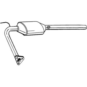 Bosal 099-909 Katalysator voor VW Transporter 4 - Katalysator Bosal 099-909 Katalysator voor VW Transporter 4 - Katalysator