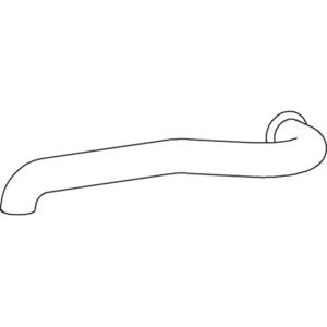 DINEX 64793 Uitlaatpijp - Achter Aluminium 1040mm DINEX 64793 Uitlaatpijp - Achter Aluminium 1040mm