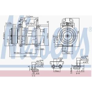 NISSENS 890028 Mercedes-Benz SK - Compressor, Airconditioning NISSENS 890028 Mercedes-Benz SK - Compressor, Airconditioning