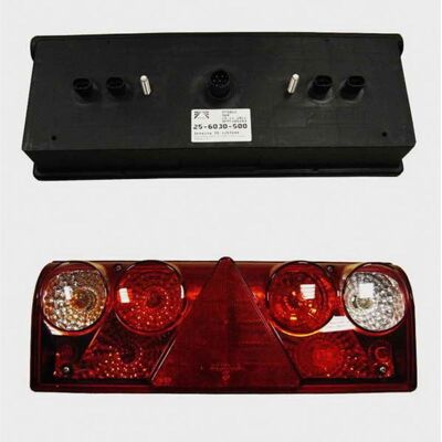 Aspock A25-6430-501 - Achterlicht - Rood, richtingaanwijzer, 24V Aspock A25-6430-501 - Achterlicht - Rood, richtingaanwijzer, 24V
