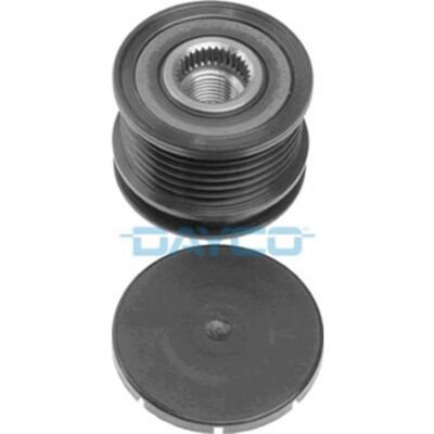DAYCO ALP2354 Mercedes-Benz Alternator Pulley - Metaal, 17mm, 55/39.2mm - Alternator DAYCO ALP2354 Mercedes-Benz Alternator Pulley - Metaal, 17mm, 55/39.2mm - Alternator