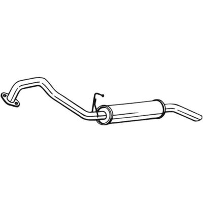 BOSAL 278-295 Uitlaatsilencer - KIA Sorento 1 BOSAL 278-295 Uitlaatsilencer - KIA Sorento 1