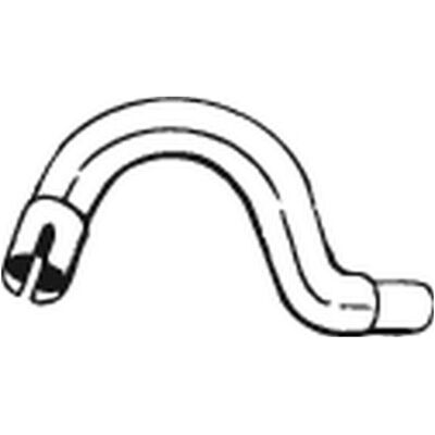BOSAL 736-003 Uitlaatpijp - voor VOLVO 940 I, 940 II, 960 I, 740 BOSAL 736-003 Uitlaatpijp - voor VOLVO 940 I, 940 II, 960 I, 740