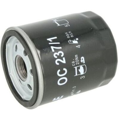 MAHLE OC 237/1 Oliefilter - Draairing, 75mm, 94mm, VW/Seat/Land Rover MAHLE OC 237/1 Oliefilter - Draairing, 75mm, 94mm, VW/Seat/Land Rover