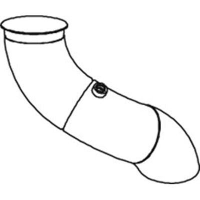 DINEX 68626 Uitlaatpijp - Achter Euro 5 DINEX 68626 Uitlaatpijp - Achter Euro 5