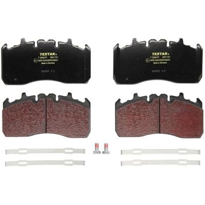 Achterremblok set TEXTAR 2921101 - Slijtage-indicator, Meritor Elsa 225L Achterremblok set TEXTAR 2921101 - Slijtage-indicator, Meritor Elsa 225L