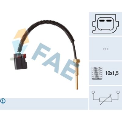 FAE 32428 Koelvloeistoftemperatuursensor - Grijs FAE 32428 Koelvloeistoftemperatuursensor - Grijs