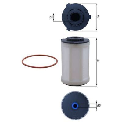 Knecht KX 655D Brandstoffilter - Brandstoffilter Knecht KX 655D Brandstoffilter - Brandstoffilter