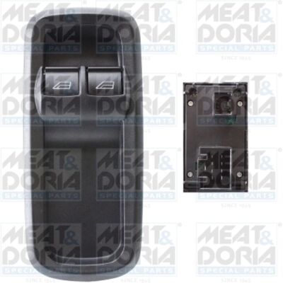 Meat & Doria Raamknop Links 12V - Raamschakelaar Meat & Doria Raamknop Links 12V - Raamschakelaar