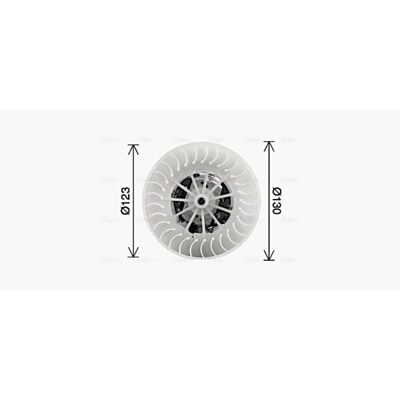 AVACooling MS8768 Koelventilator - Elektrische auto ventilator AVACooling MS8768 Koelventilator - Elektrische auto ventilator