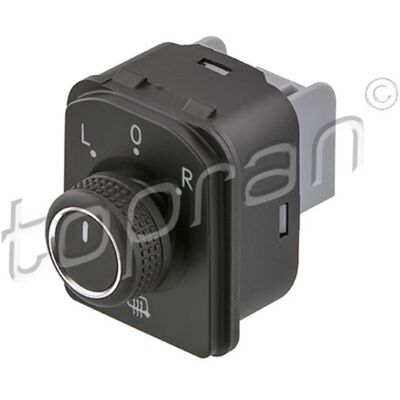 TOPRAN 638 187 Chroom / Zwart Spiegelverstellingsschakelaar - mirror adjusting switch TOPRAN 638 187 Chroom / Zwart Spiegelverstellingsschakelaar - mirror adjusting switch
