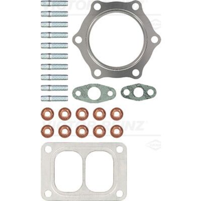 NISSENS 93390 Turbocharger - Oliegekoeld, aluminium pakkingen NISSENS 93390 Turbocharger - Oliegekoeld, aluminium pakkingen