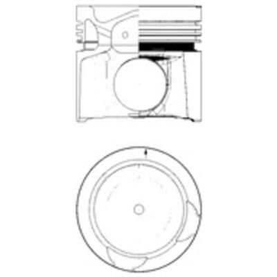 KOLBENSCHMIDT 40459961 Motorreparatieset - Zuiger, Cilinderhuls KOLBENSCHMIDT 40459961 Motorreparatieset - Zuiger, Cilinderhuls