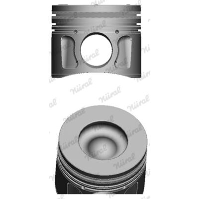 NURAL 87-427707-30 Zuiger - Cilinder 86,5mm - Trapezische Bielle NURAL 87-427707-30 Zuiger - Cilinder 86,5mm - Trapezische Bielle