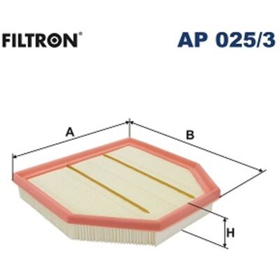 FILTRON AP 025/3 Luchtfilter - Geschikt voor BMW FILTRON AP 025/3 Luchtfilter - Geschikt voor BMW
