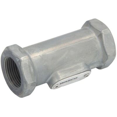 WABCO Klep - 434 014 000 0 - Nominale diameter 8mm, Draad M 22x1.5, 18 bar WABCO Klep - 434 014 000 0 - Nominale diameter 8mm, Draad M 22x1.5, 18 bar