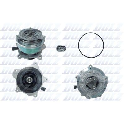 DOLZ D329 Aluminium Waterpomp - Waterpomp voor koelsysteem DOLZ D329 Aluminium Waterpomp - Waterpomp voor koelsysteem