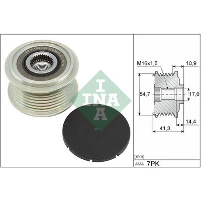 INA 535 0351 10 Alternator Pulley - Alternator Pulley INA 535 0351 10 Alternator Pulley - Alternator Pulley