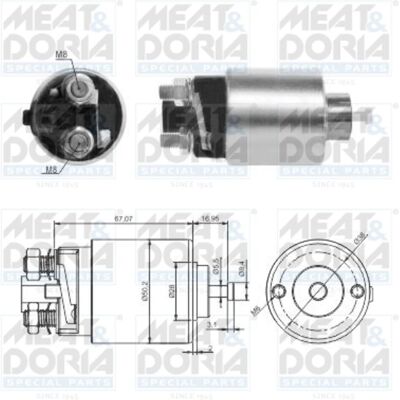 Hyundai & Kia Magnetische Startschakelaar - 46285 Hyundai & Kia Magnetische Startschakelaar - 46285