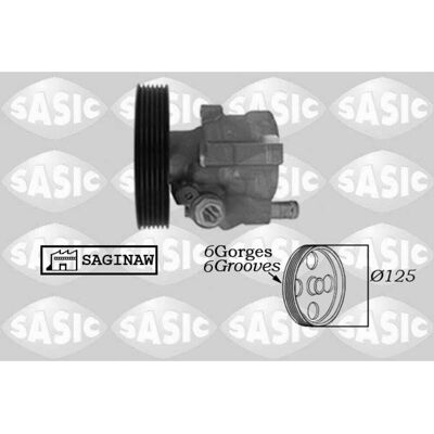 SASIC 7074012 Hydraulische stuurbekrachtigingspomp - Stuurbekrachtiging SASIC 7074012 Hydraulische stuurbekrachtigingspomp - Stuurbekrachtiging