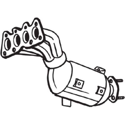 BOSAL R090-213 Katalysator - Euro 5/6 voor KIA, Hyundai BOSAL R090-213 Katalysator - Euro 5/6 voor KIA, Hyundai