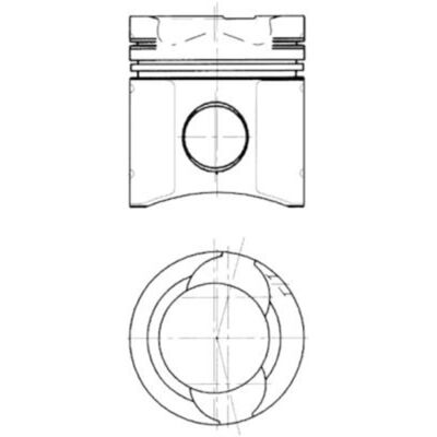 KOLBENSCHMIDT Zuiger - 90583600 - Cilinder 128mm - Motoronderdeel KOLBENSCHMIDT Zuiger - 90583600 - Cilinder 128mm - Motoronderdeel
