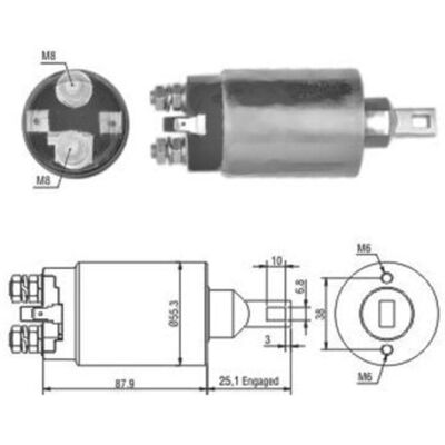 MEAT & DORIA 46143 - Startmotor MEAT & DORIA 46143 - Startmotor