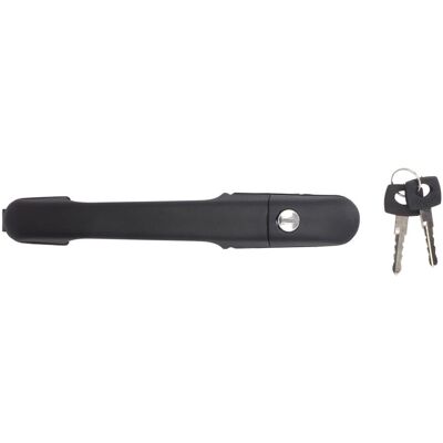 DT Spare Parts 4.64970 Zwarte Deurhandgreep met Cilinder - Deurhandgreep DT Spare Parts 4.64970 Zwarte Deurhandgreep met Cilinder - Deurhandgreep