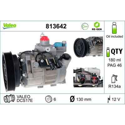 Airco-compressor VALEO RE-GEN - AT VALEO 813642 Airco-compressor VALEO RE-GEN - AT VALEO 813642