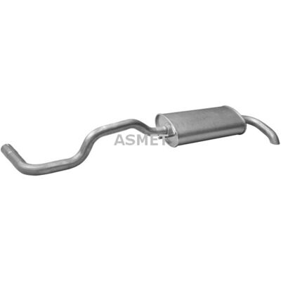 ASMET 19.017 Achter demper - Muffler ASMET 19.017 Achter demper - Muffler
